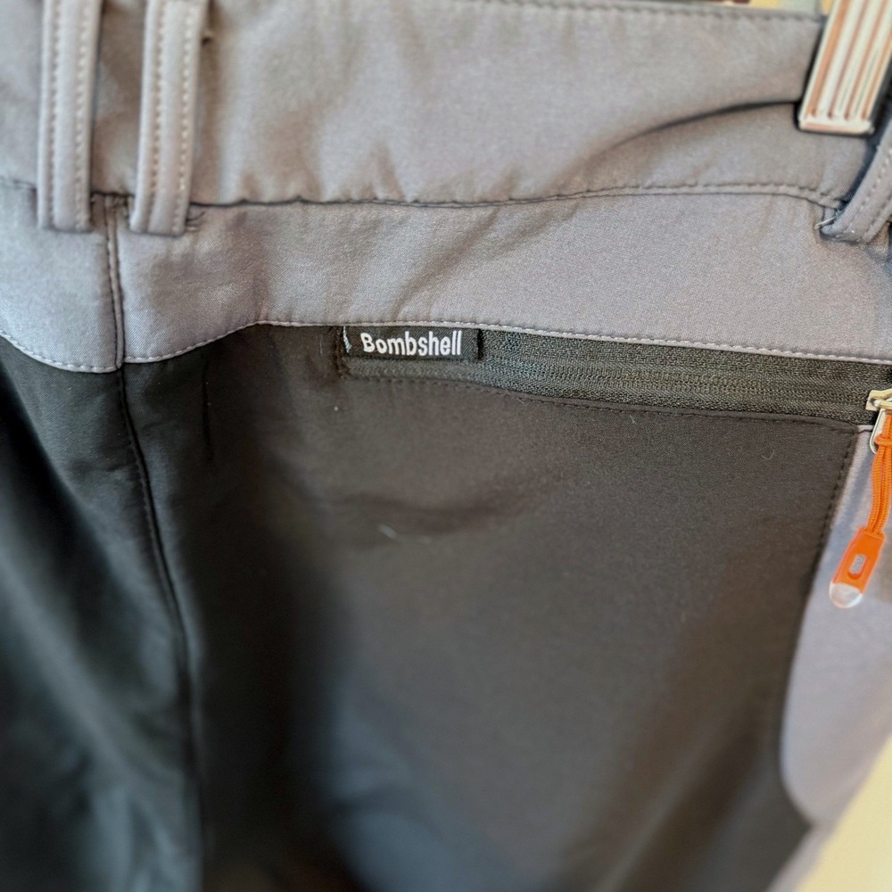 Bombshell Summitskin Pants Men's 32X30 Ski Snowboard Hiking Gray Fleece Lined - Picture 10 of 11